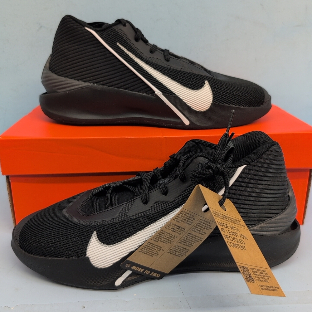 Nike Mens G.T. Jump Academy Men's Basketball Shoes US 9 Black White FV5524-003